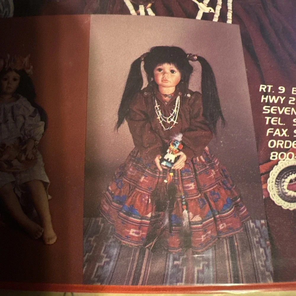 The Doll Artwork Bailey Baby doll Body Navaho Dress Pattern  DA1070  24
